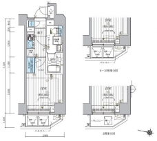 メインステージ松戸の間取り図