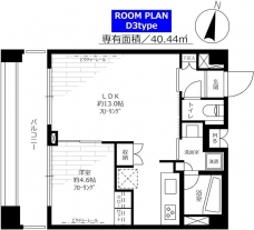 ステージグランデ錦糸町の間取り図