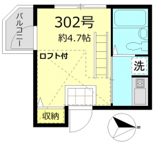 シャンテ・グランデ日暮里IIの間取り図