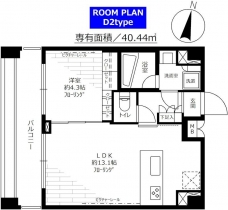 ステージグランデ錦糸町の間取り図