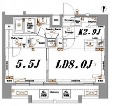 アクサス桜台Sta.の間取り図