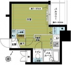トーシンフェニックス代々木公園の間取り図