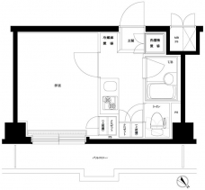 ルーブル下丸子弐番館の間取り図