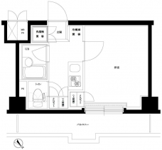 ルーブル下丸子弐番館の間取り図