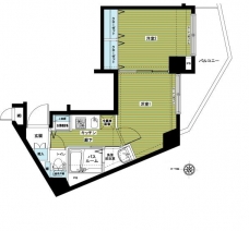 トーシンフェニックス目黒碑文谷の間取り図