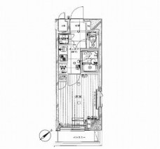 ルーブル蒲田南参番館の間取り図