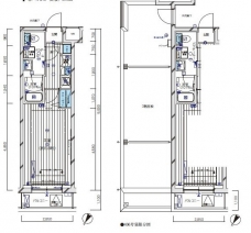 メインステージ新宿中井の間取り図