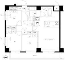エルデンシア南大泉の間取り図