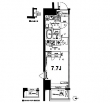 アークマーク蔵前の間取り図