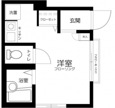 グラール幡ヶ谷の間取り図