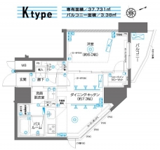 ZOOM駒込の間取り図