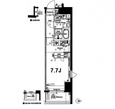 アークマーク蔵前の間取り図