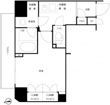 ルーブル新宿原町の間取り図