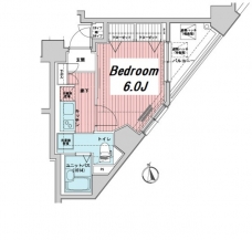 メインステージ大手町の間取り図