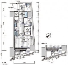 メインステージ不動前IIの間取り図