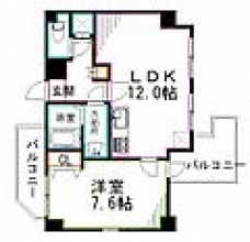 ガラ・シティ高井戸の間取り図