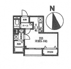 リヴェール東尾久の間取り図