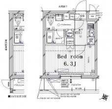 メインステージ南蒲田の間取り図