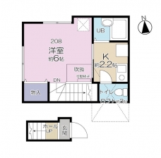ロンディネ鷺ノ宮の間取り図