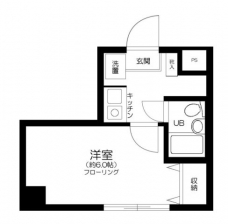 ミルフォード中井の間取り図