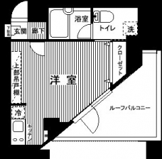 ブライズ新宿中井の間取り図