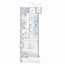 メインステージ高円寺の間取り図