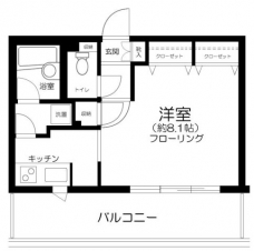 東急ドエル・アルス本郷南の間取り図
