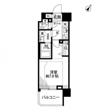 プレール・ドゥーク押上IIIの間取り図