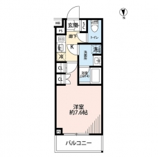 プレール・ドゥーク中野南台の間取り図