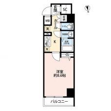 プレール・ドゥーク東向島の間取り図