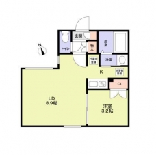 トライム早稲田鶴巻町の間取り図