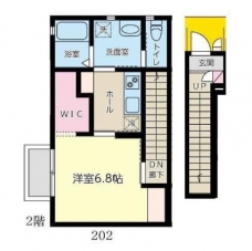 ケンフラッツ３の間取り図