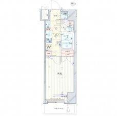 ルーブル板橋区役所前の間取り図