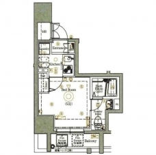 エクセリア上石神井の間取り図