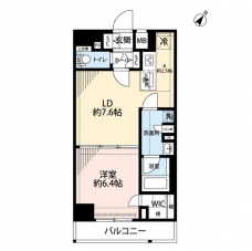 プレール・ドゥーク押上IIIの間取り図