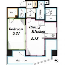 スタンビューレ中野坂上の間取り図