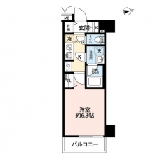 プレール・ドゥーク浅草IVの間取り図