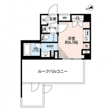 プレール・ドゥーク品川南大井の間取り図