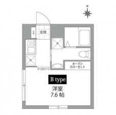 カーサピアッツァ新宿西落合の間取り図