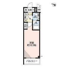 プレール・ドゥーク中板橋IIの間取り図