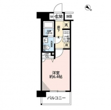 プレール・ドゥーク東京CANALの間取り図