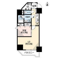 プレール・ドゥーク両国IVの間取り図