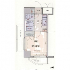 エクセリア荻窪の間取り図