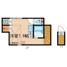 アペックス下高井戸IIの間取り図