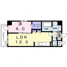 ユヌ　ブリーズ　目黒の間取り図