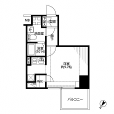 プレール・ドゥーク東京イーストＶの間取り図