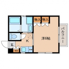 コンフォートN-1の間取り図