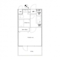 ユナイテッドグロー高田馬場の間取り図