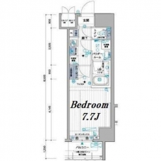 メインステージ錦糸町VIIラピスの間取り図