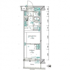ガリシア新宿西落合IIの間取り図